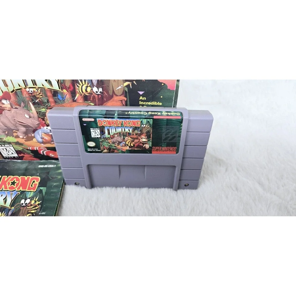 Donkey Kong Country SNES Super Nintendo CIB Complete‎ In Box